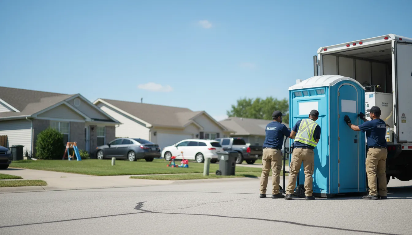 Standard Porta Potty Rentals in Mt Zion, IL near me